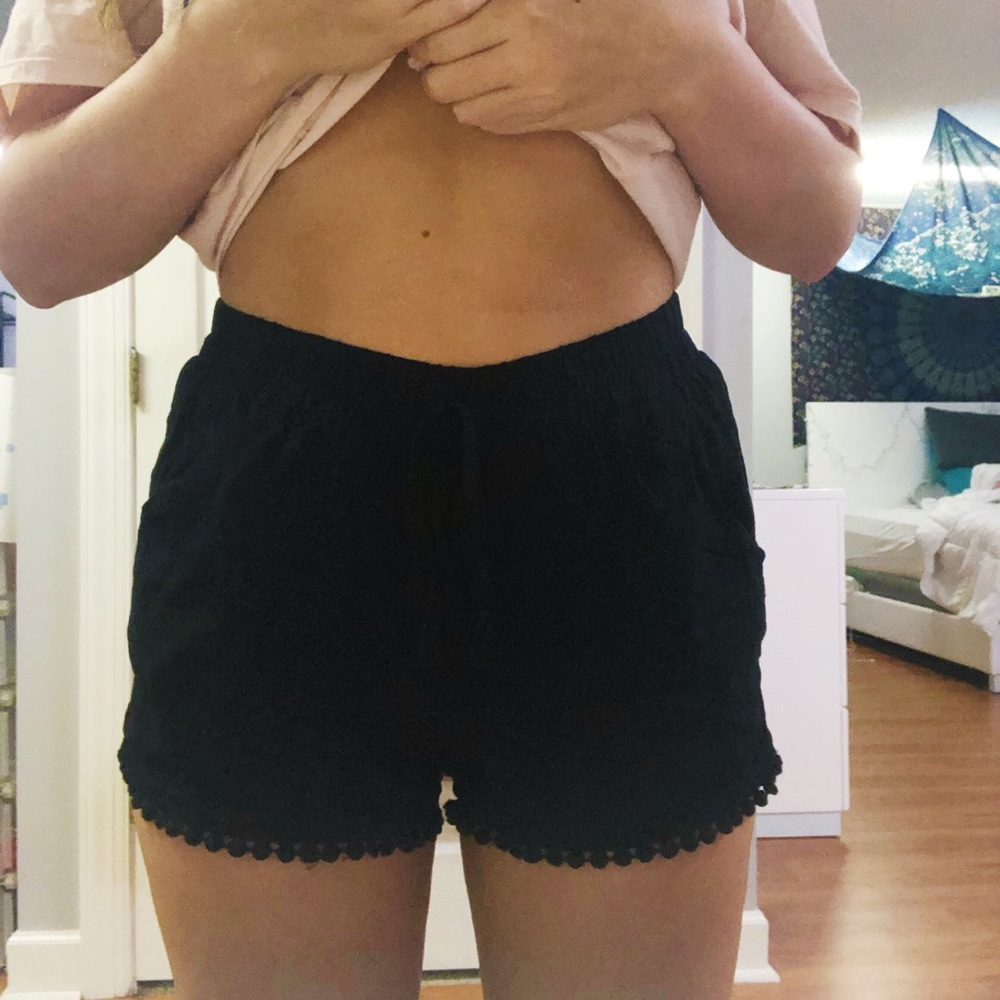 Black shorts